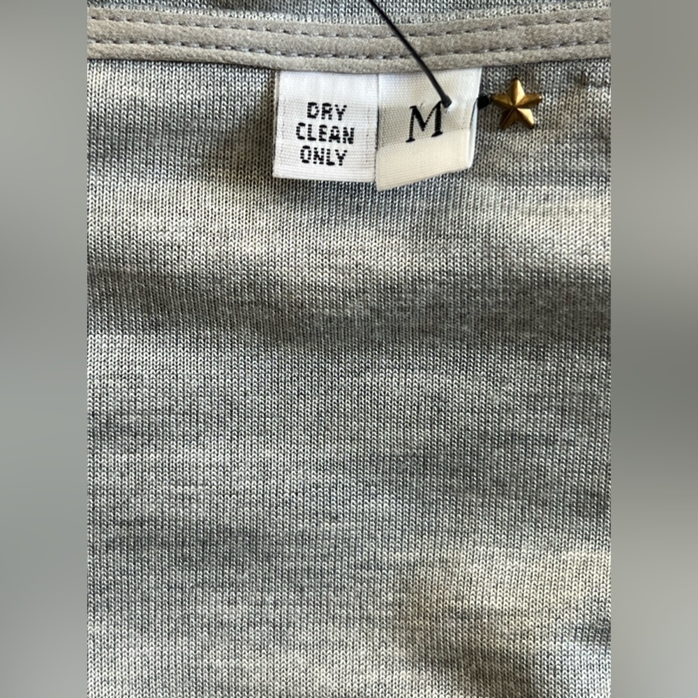 Peter Cohen Heather Gray Jersey Pull On Skirt Size M - Picture 4 of 4